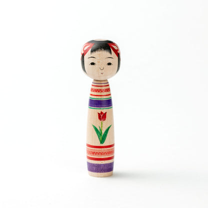 こけし3.5寸（笹原綾工人作）