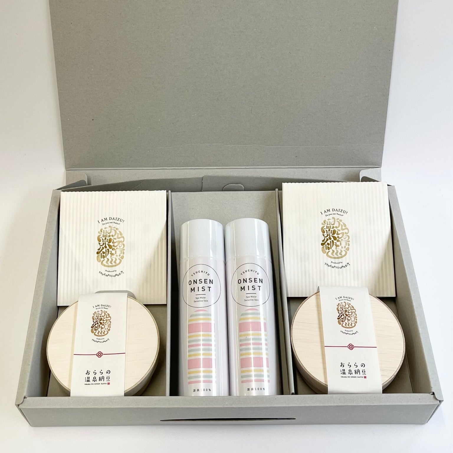 おららの温泉納豆詰め合わせ 温泉納豆と温泉ミスト入り